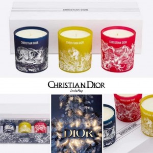 Christian Dior香薰蠟燭三件套